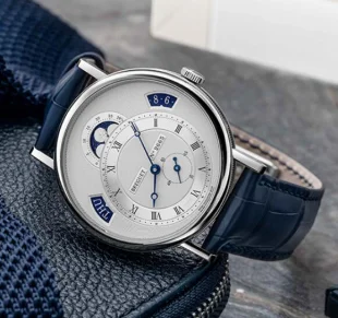 ブレゲブルーアリゲーター クラシック7337BB/12/9VU