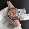 女子クォーツ カルティエスーパーコピー時計 バロンブルーw6920084 (2)
