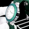 ブルガリコピー時計スポーツブルーとグリーンB101755 (6)