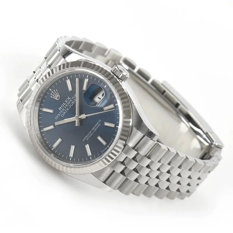 ブランド高級ロレックス デイトジャスト36mm ブルー126234[2]