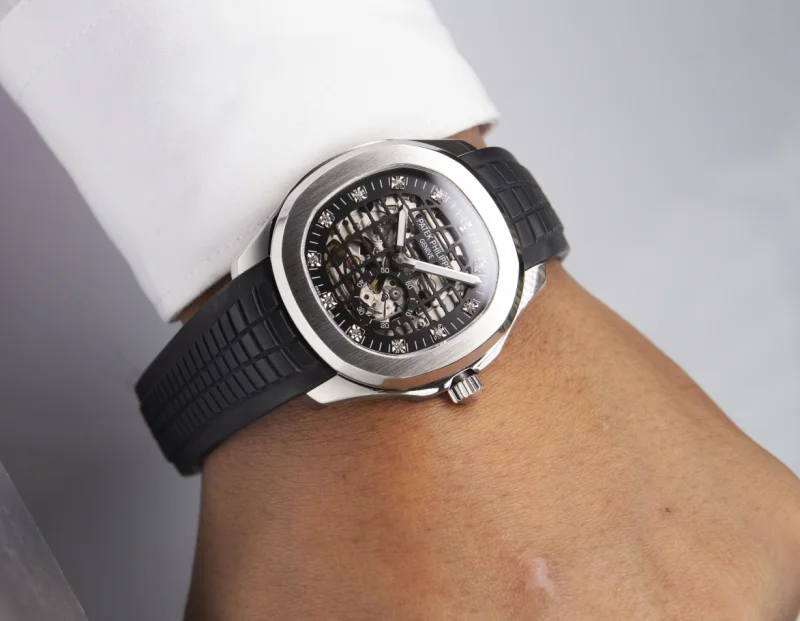 【高精度技術】パテックフィリップスーパーコピー時計 アクアノート 40mm P209B700[4]