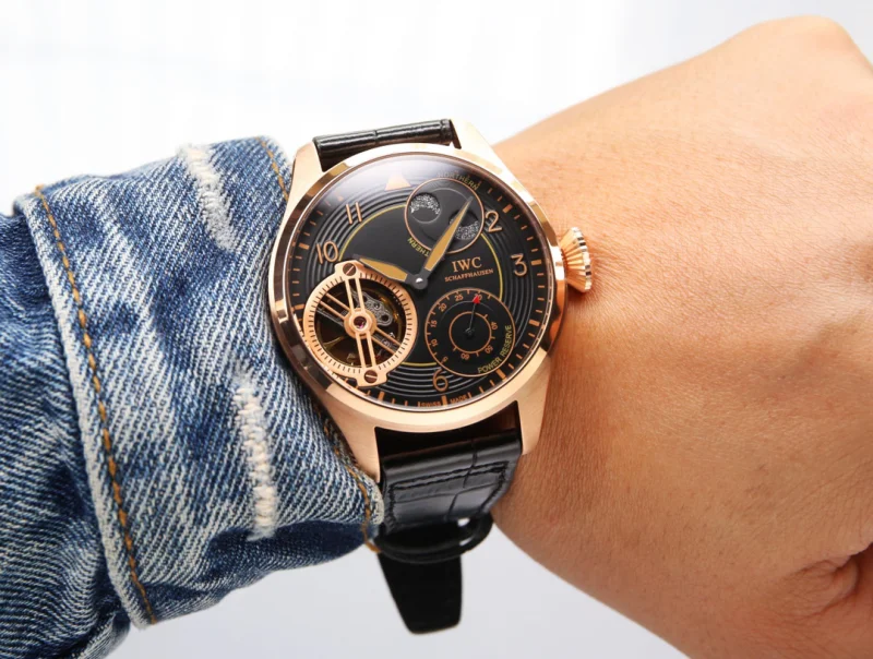最新作IWCコピー時計パイロット ゥールビヨンIW01P630 メンズ専用[3]