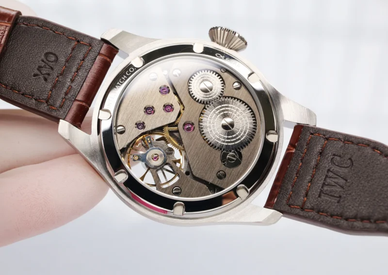 [高級材料] 人気IWCパイロット 直径46mm ゥールビヨンIW02P630[8]