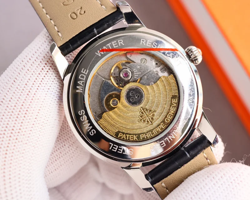 【超薄型職人技】パテックフィリップ カラトラバ メンズ自動機械式37701P[7]