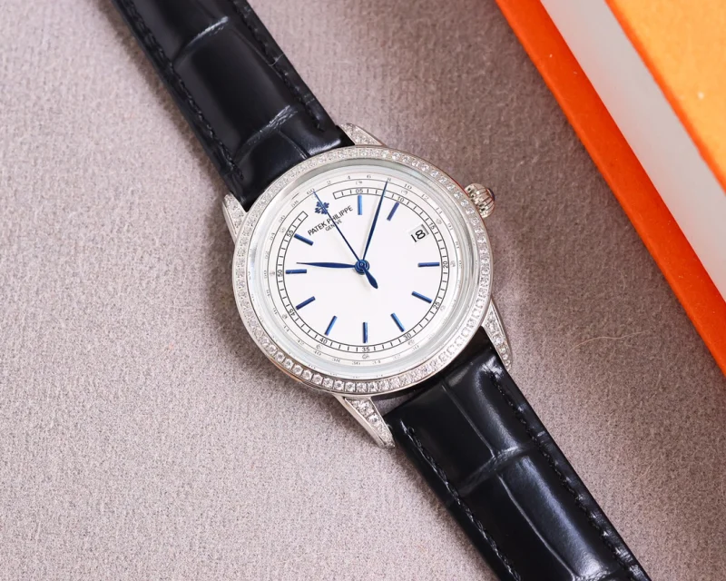 【超薄型職人技】パテックフィリップ カラトラバ メンズ自動機械式37701P[8]