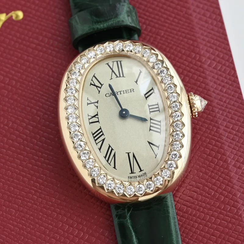 カルティエ新作クラシックバスタブ通販N品 楕円形のフォルムC8830-21[2]