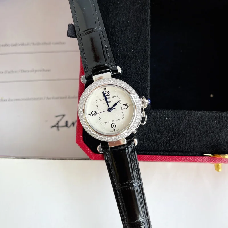 PASHADECARTIER カルティエスーパーコピー時計激安 パシャ35mmレディース 892NH81[4]