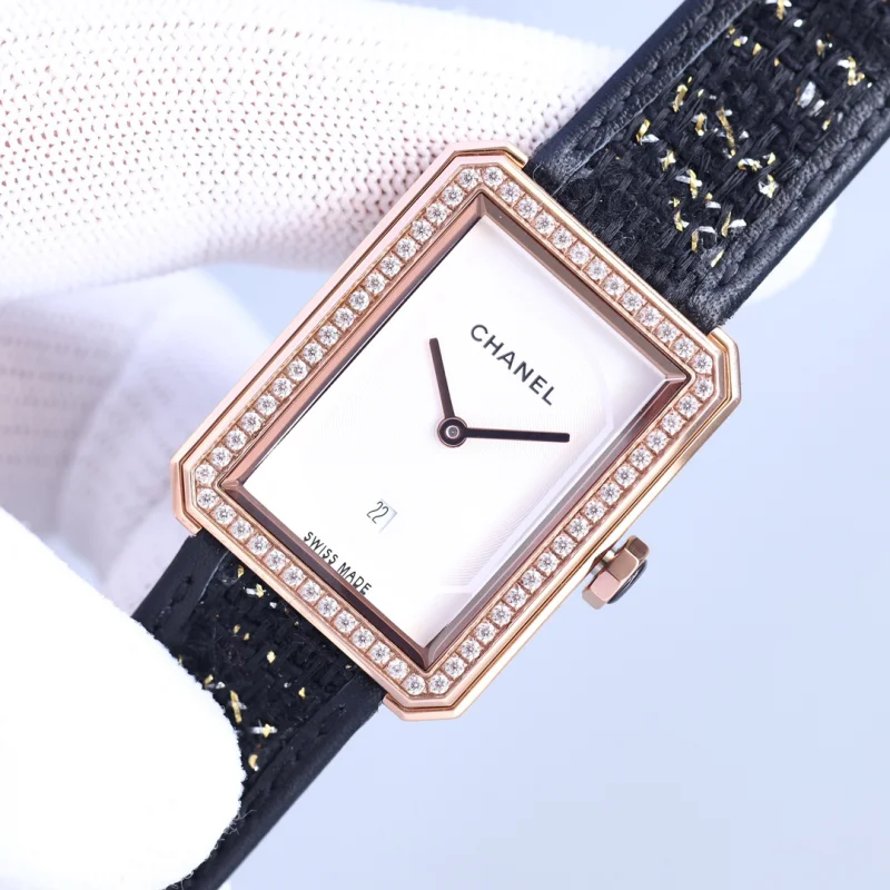 【黒瑪瑙石クラウン】シャネルコピーブランドツイード ストラップ201994H[1]