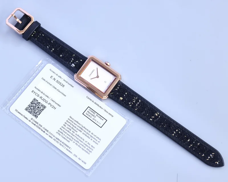 【黒瑪瑙石クラウン】シャネルコピーブランドツイード ストラップ201994H[3]