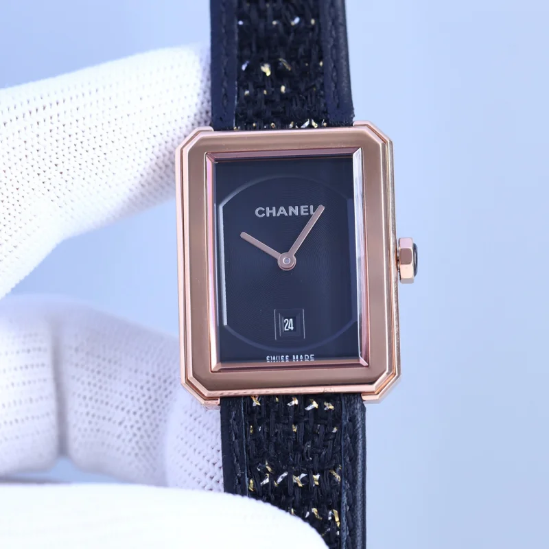 【黒瑪瑙石クラウン】シャネルコピーブランドツイード ストラップ201994H[5]