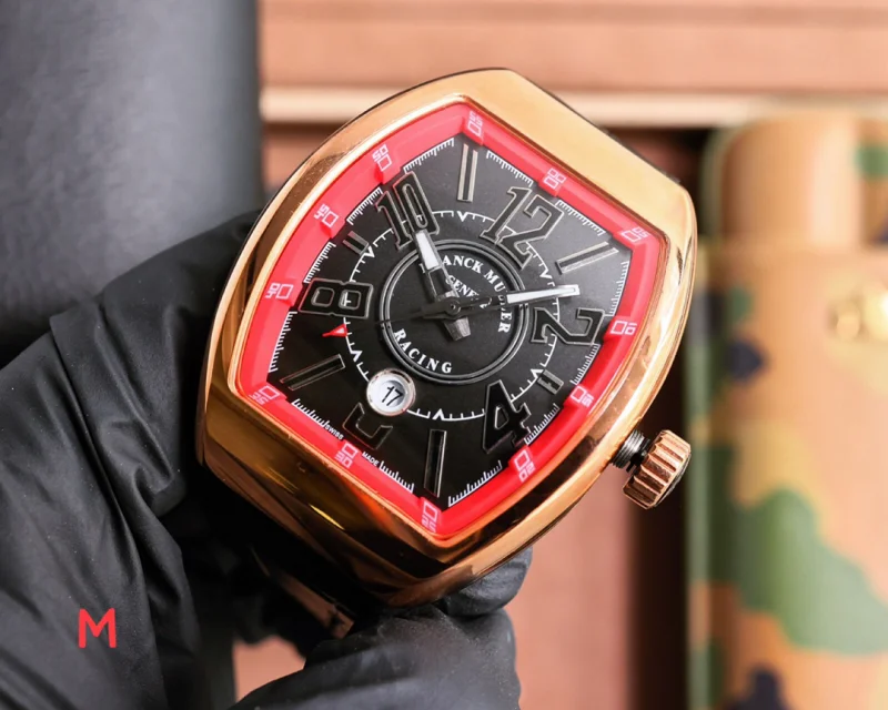 新作掲載ブランドフランクミュラーV45 SC DT 003ブルーライトコートガラスメンズ時計[1]