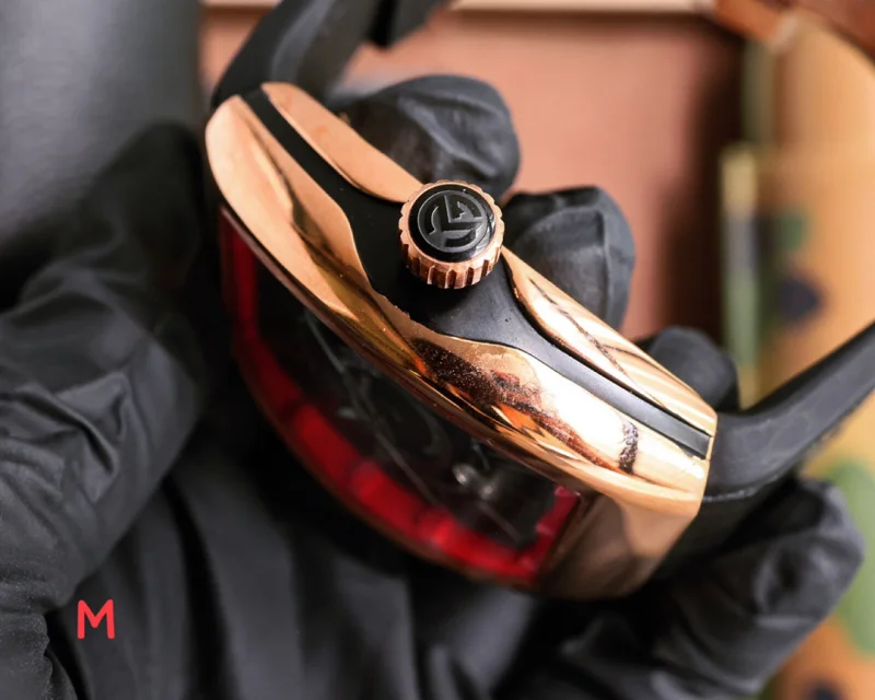 新作掲載ブランドフランクミュラーV45 SC DT 003ブルーライトコートガラスメンズ時計[3]