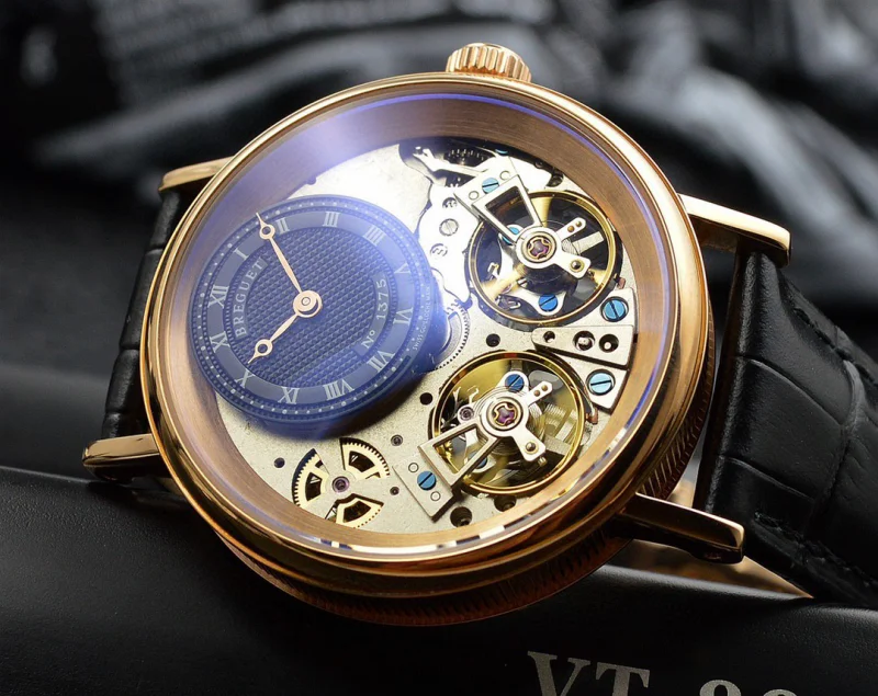 高級メンズ ブレゲコピー時計42mm ダブルフライホイール8223/B92[1]