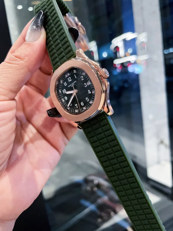 【最安値挑戦】パテック フィリップコピーアクアノートレディース時計882P901[7]