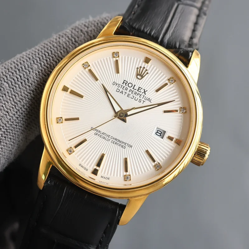 豪華ロレックコピー時計メンズチェリーニ・プリンス ローズゴールド00392NL[1]