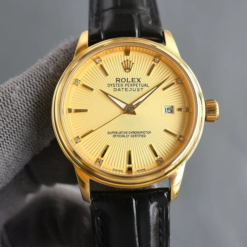 豪華ロレックコピー時計メンズチェリーニ・プリンス ローズゴールド00392NL[2]