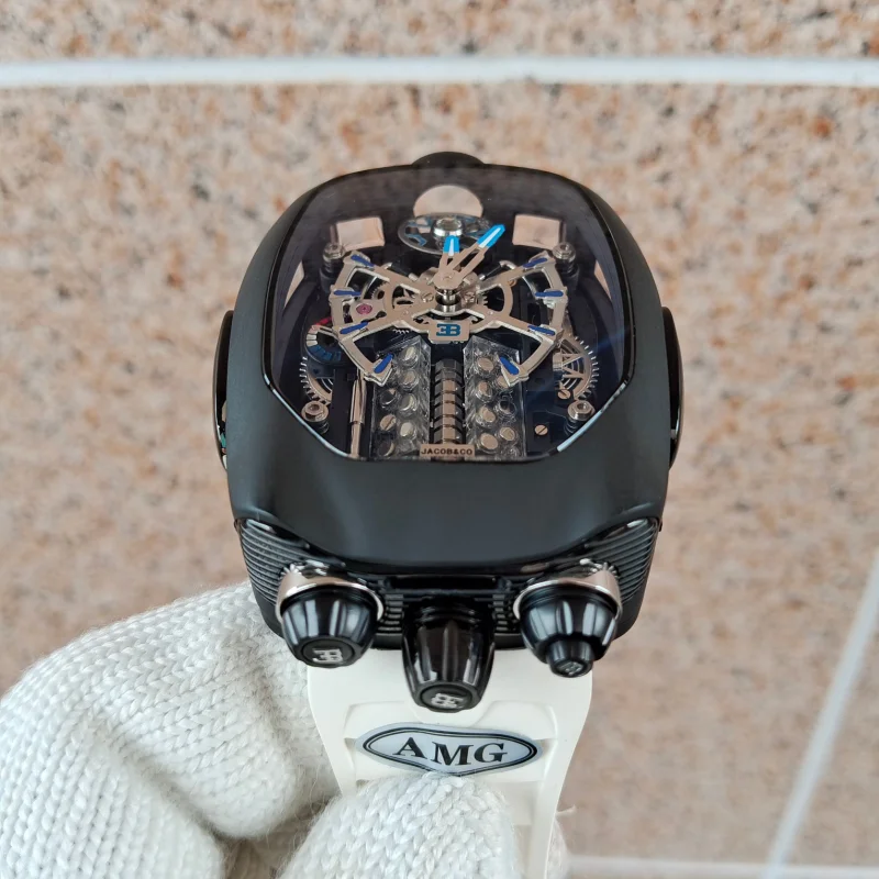 2024年ジェイコブ&コー高級ブランドN級品 チェコ ヒョウ 完全に透明39802JC[3]