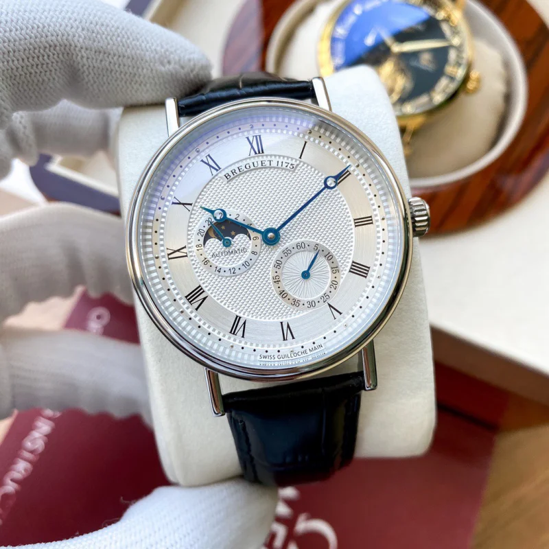 ブレゲN級品 ローズゴールド素材 紳士腕時計41mm 高貴で優れたB490244