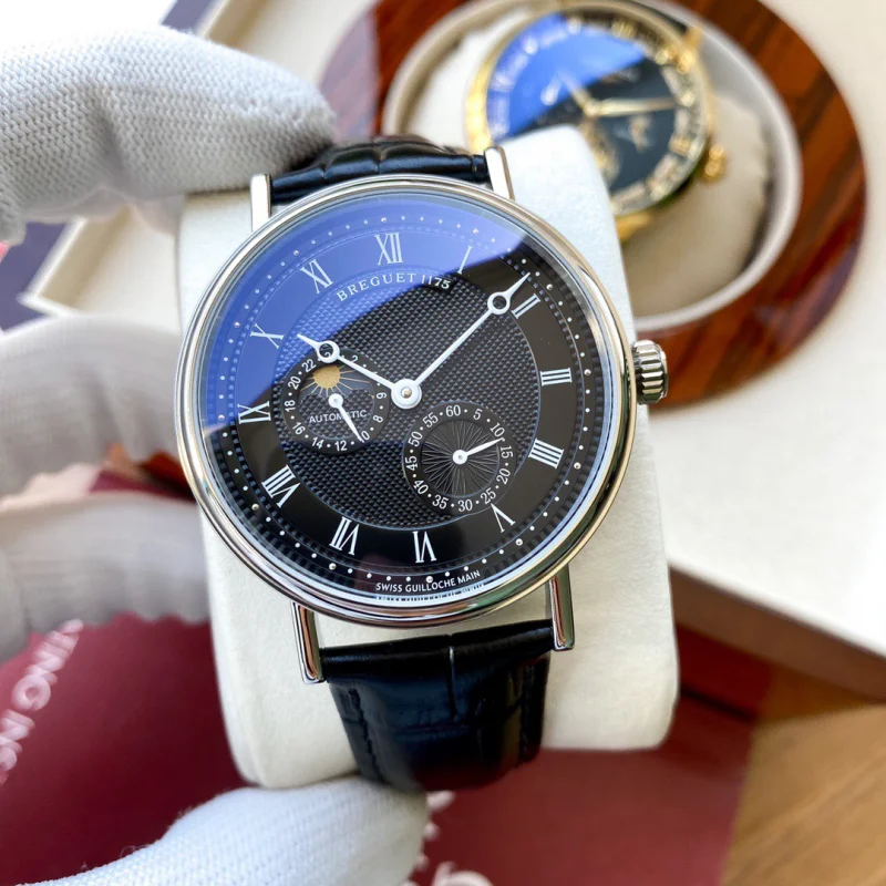 ブレゲN級品 ローズゴールド素材 紳士腕時計41mm 高貴で優れたB490244[1]