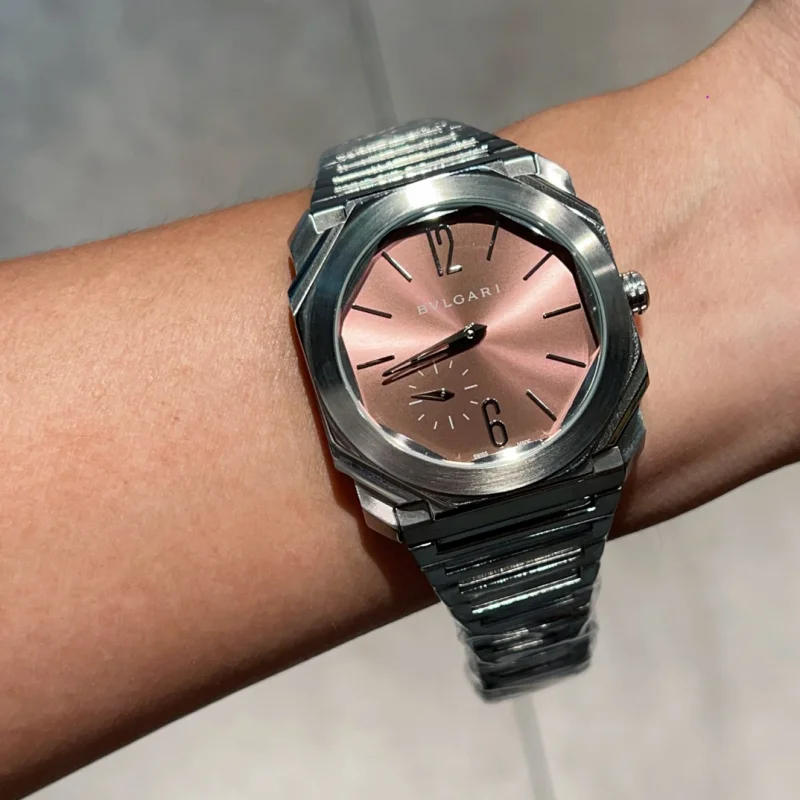 ブルガリスーパーコピー オクト フィニッシモ トスカーナ コッパ  ピンクの文字盤108702【VS工場】[5]