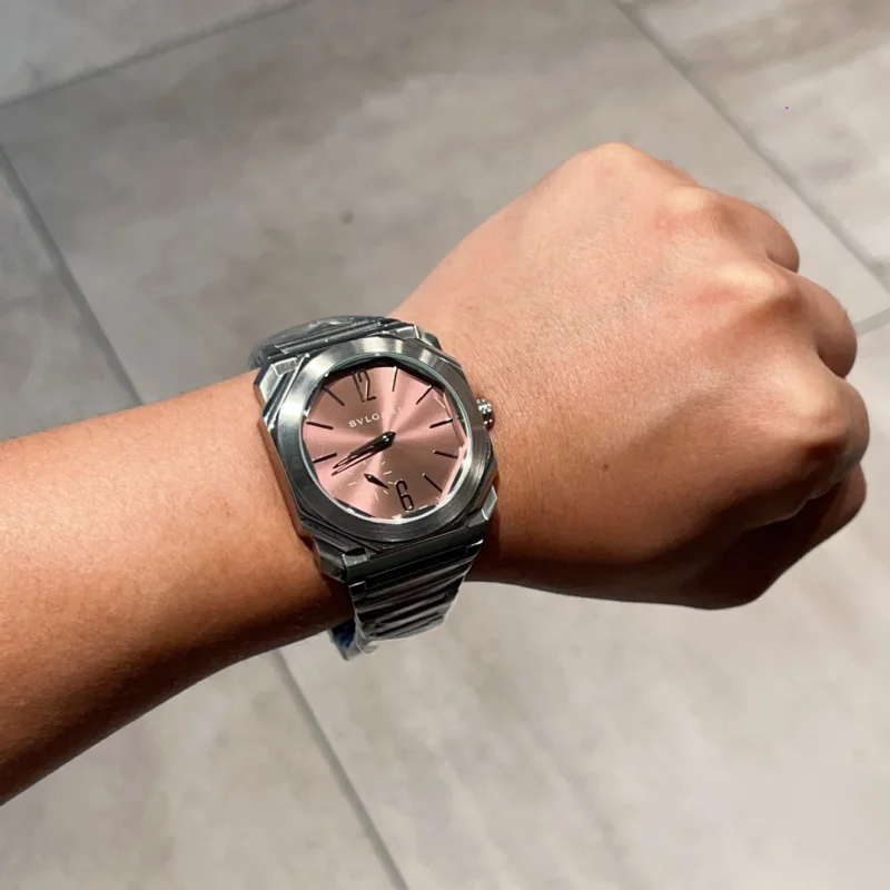 ブルガリスーパーコピー オクト フィニッシモ トスカーナ コッパ  ピンクの文字盤108702【VS工場】[8]