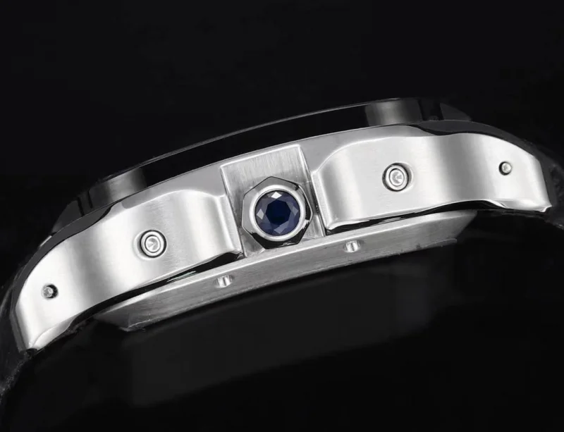 人気ブランドカルティエ WSSA0017 サントス ブルーダイヤル メンズ腕時計[2]