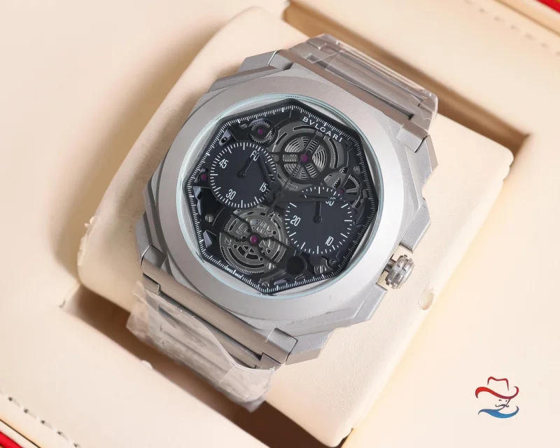 最安値ブルガリコピー時計オクト904チタンメタル40mm 77929KQ[6]