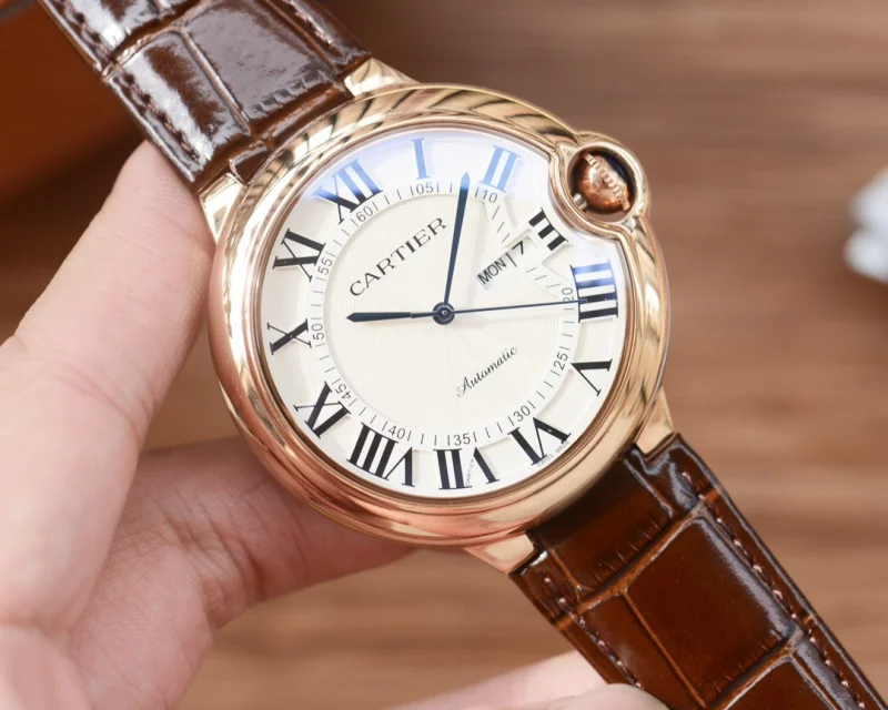 カルティエ激安通販バロンブルー全自動機械式メンズ腕時計322C210[1]