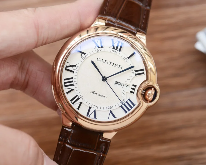 カルティエ激安通販バロンブルー全自動機械式メンズ腕時計322C210[5]