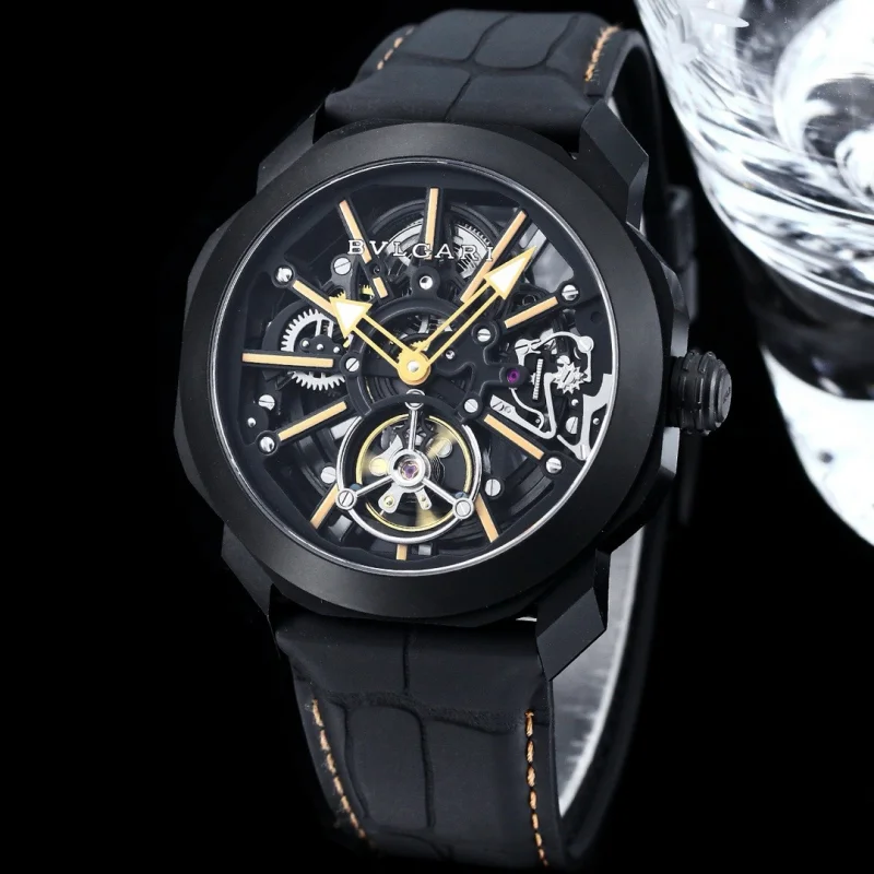 メンズブルガリ オクト ローマ中空フライホイールブランド専門店8027BV10[1]