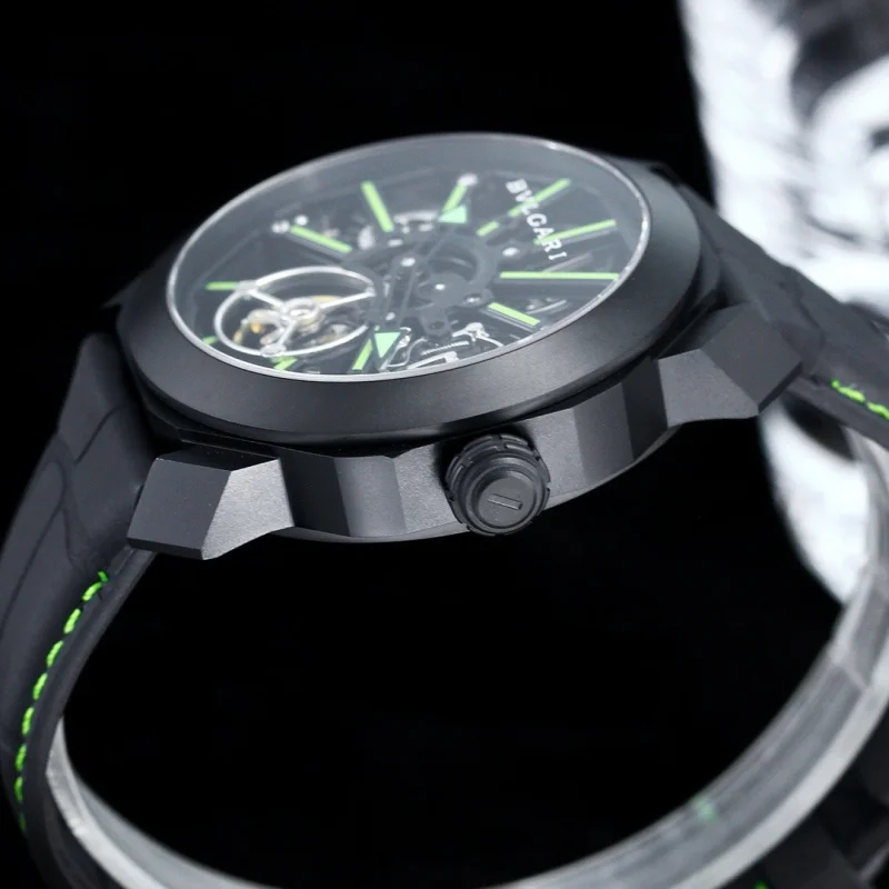 メンズブルガリ オクト ローマ中空フライホイールブランド専門店8027BV10[6]