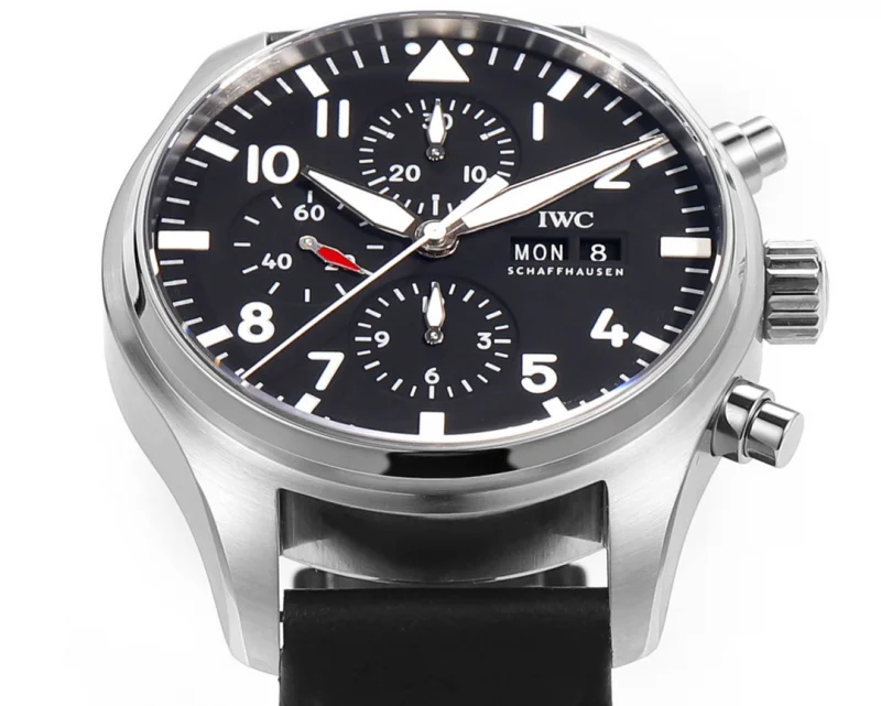 IWCコピー時計IW378003 パイロットブラックダイヤル【最安値挑戦】[3]