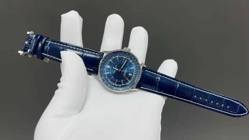 最安値ライトリングコピー時計ナビタイマータイミング ブルーB1920833[1]