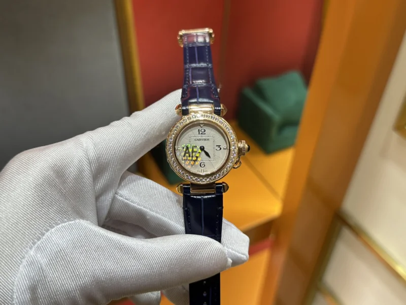 高級ブランドカルティエコピー時計 パシャ ブルー レディース新作2775402[1]