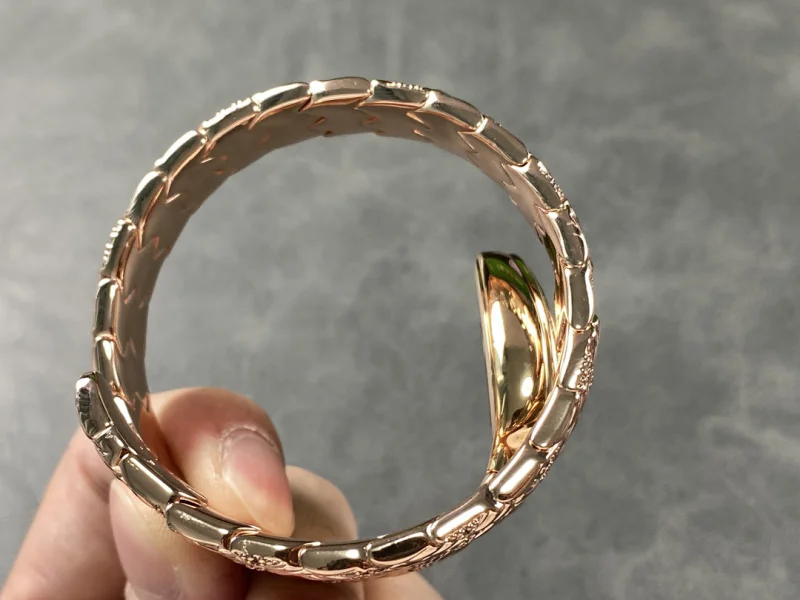 ブルガリコピー時計セルペンティ ローズゴールドのストラップB59010[7]