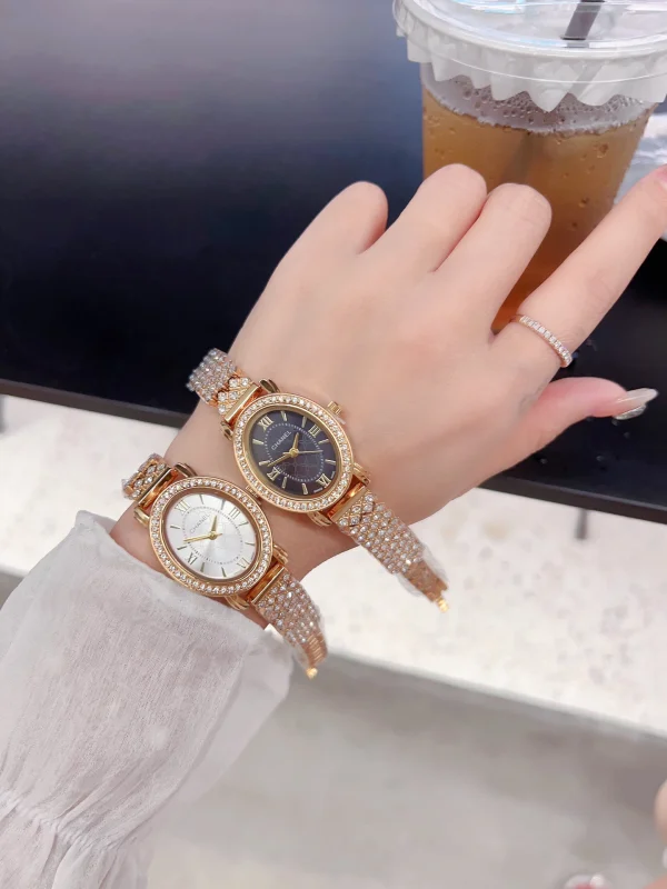 レディース シャネル フルダイヤモンド ブレスレットブランド時計N級品 7802C32[4]