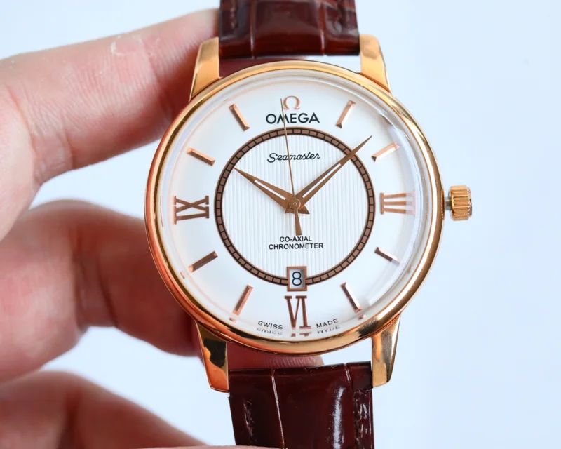 超人気オメガデ･ビル自動機械41mm ステンレススチールO2331918[2]