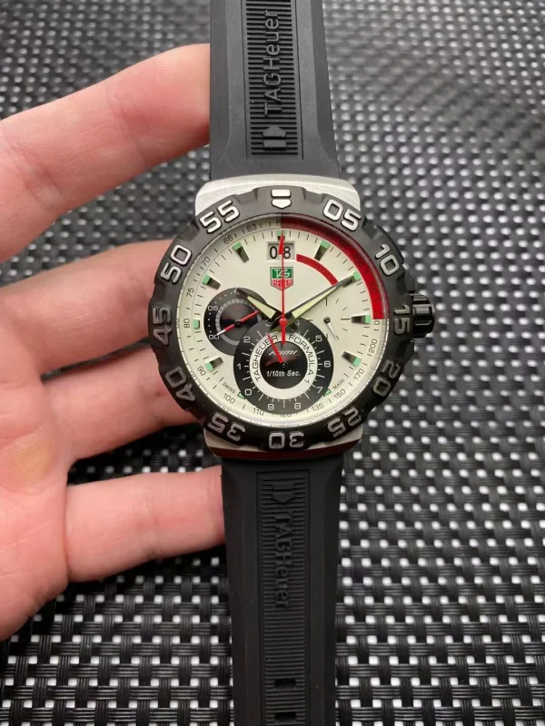 タグホイヤーコピー時計通販 フォーミュラ1 CAH1014.BT0718 クロノグランデイト キミライコネン