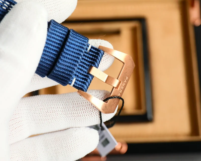 パネライ最高級コピー時計オートマティック ブルー本牛革ストラップP6838R20[7]