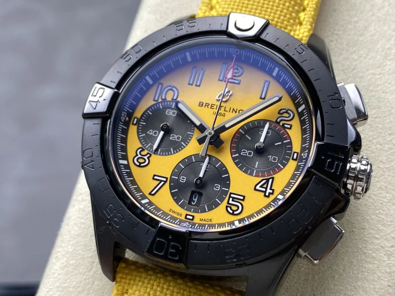 ブライトリングスーパーコピー黄色エアロマリーン 紳士時計特別モデルA772700[2]