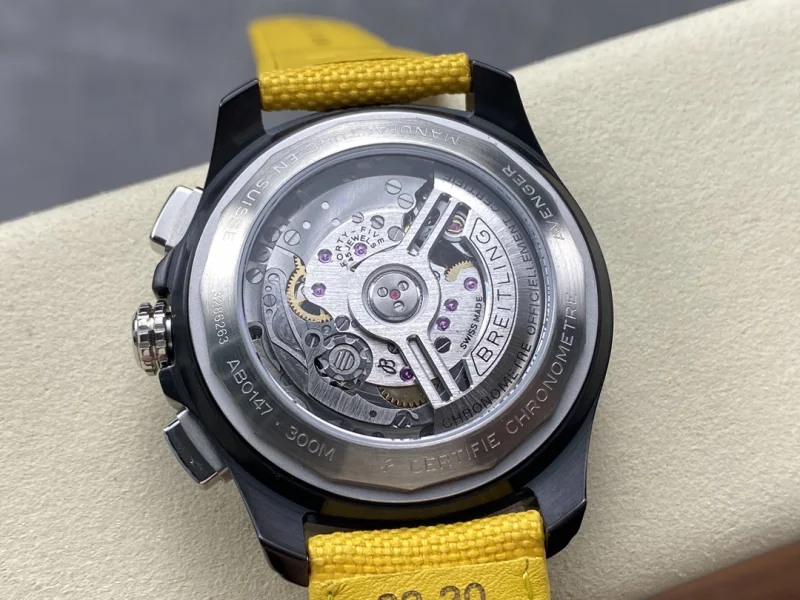 ブライトリングスーパーコピー黄色エアロマリーン 紳士時計特別モデルA772700[5]