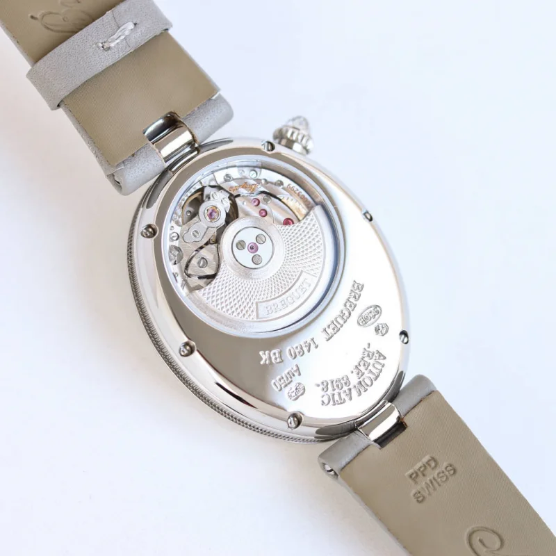 品ブレゲコピー クイーン オブ ネイプルズ 8918BB/A1 レディース機械式時計[ミントグリーン][7]