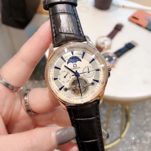 贈り物に最適オメガ デ･ビル0027203メンズ大型フライホイール機械式コピー時計