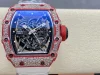 ダイヤモンド リシャールミルコピー RM35-02 赤いケース世界一流時計 (1)