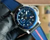 パネライスーパーコピー時計GMT メンズ ブルーストラップ45 PM20152 (2)