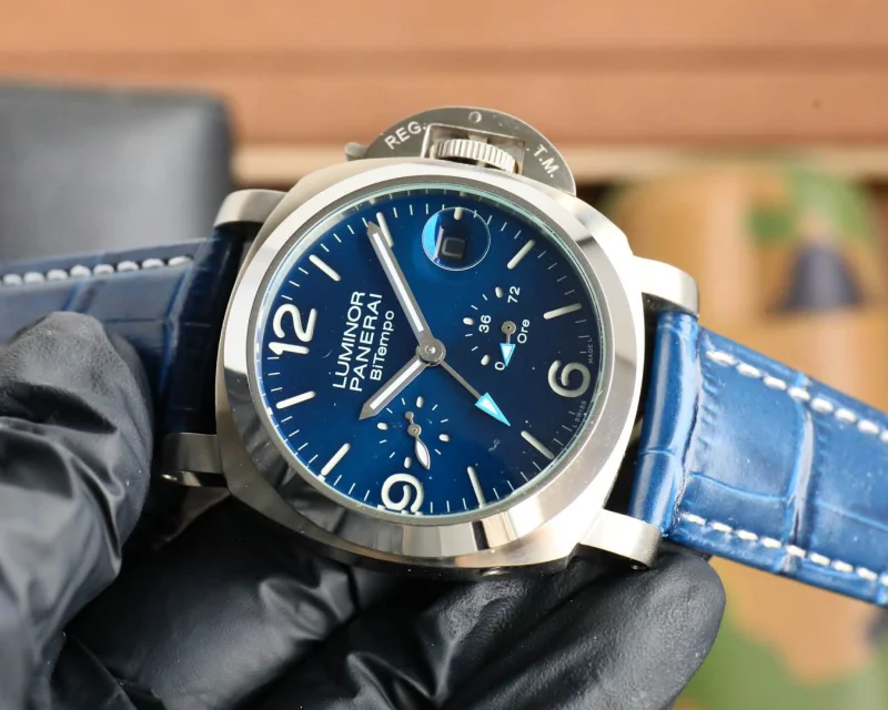 ブルーパネライメンズ通販 GMT全自動機械 贈り物に最適P008272[3]