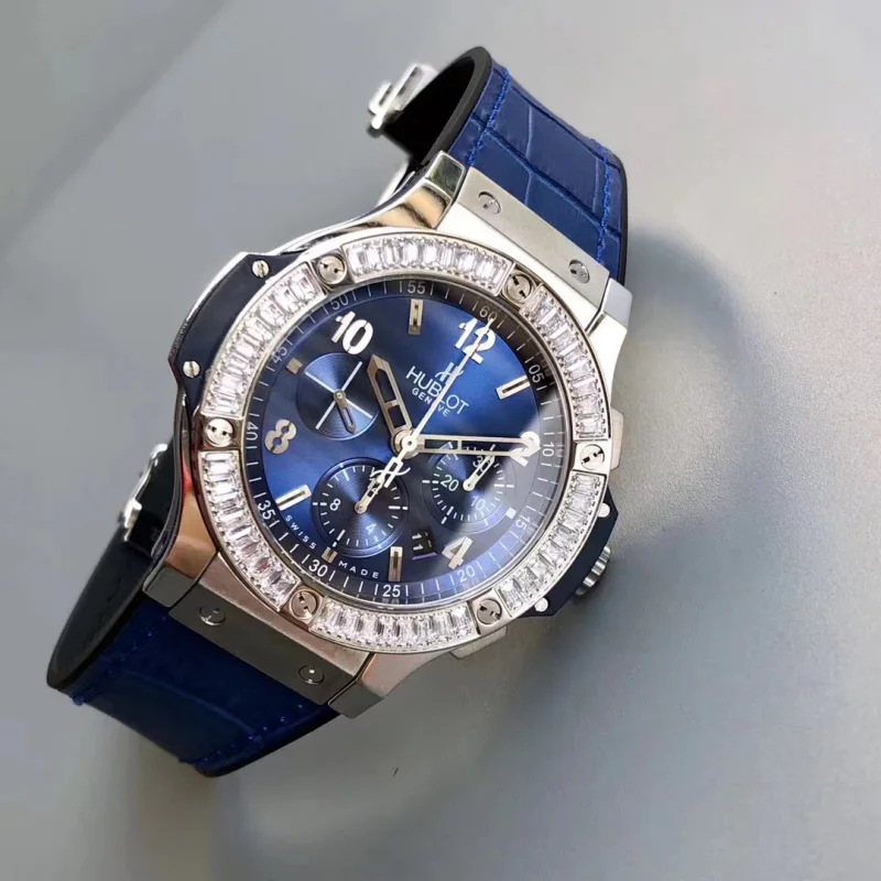 ウブロスーパーコピー時計専用 ブルー ビッグバン45mm ステンレス スチール412.790XM.200[3]