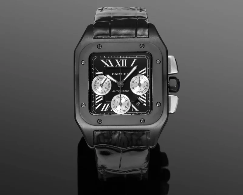 高級カルティエコピー時計 サントス クロノグラフ コレクション【100%安全到着】K629B200[2]