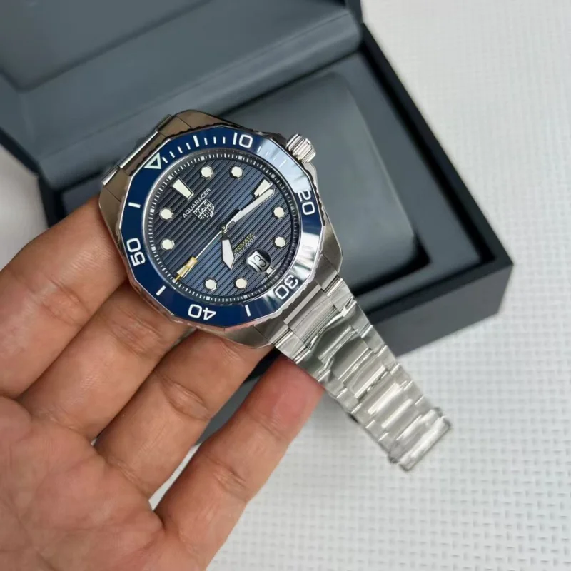 タグホイヤーWBP201B.BA0632アクアレーサー新作高級自動巻き腕時計43MM[5]