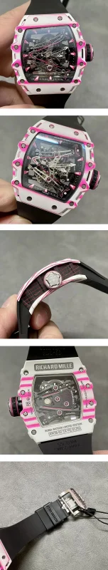 高級材料リシャールミル時計N級品 RM38-02 トゥールビヨン バッバ・ワトソン 【RM工場製】